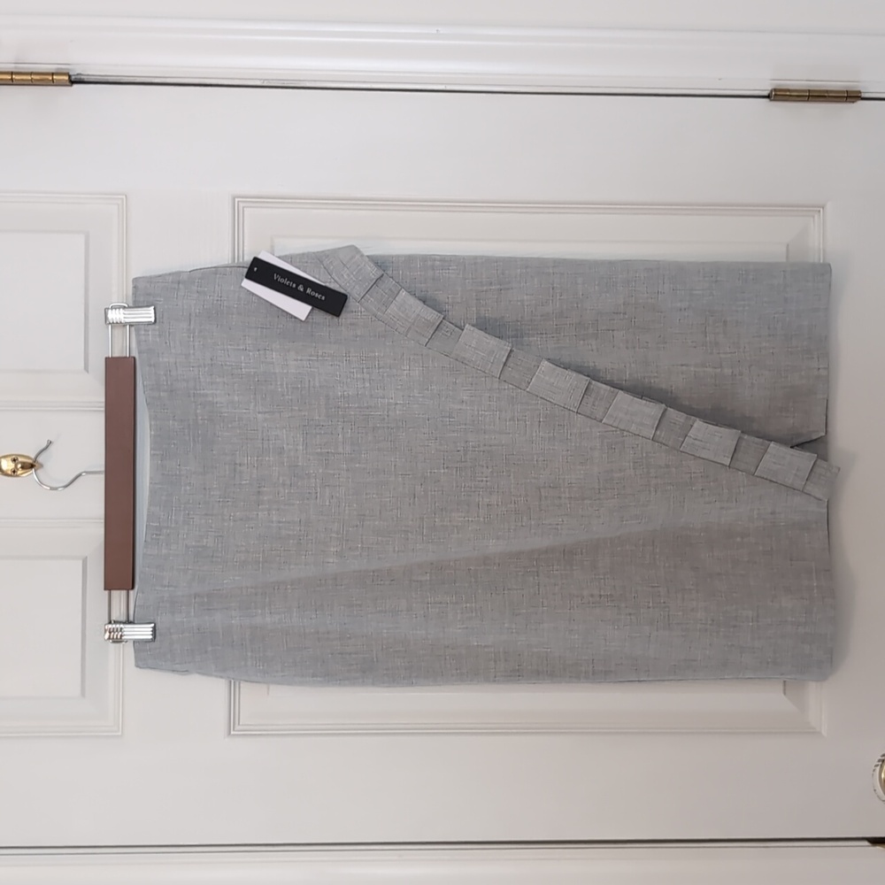 Violets & Roses Pencil Skirt